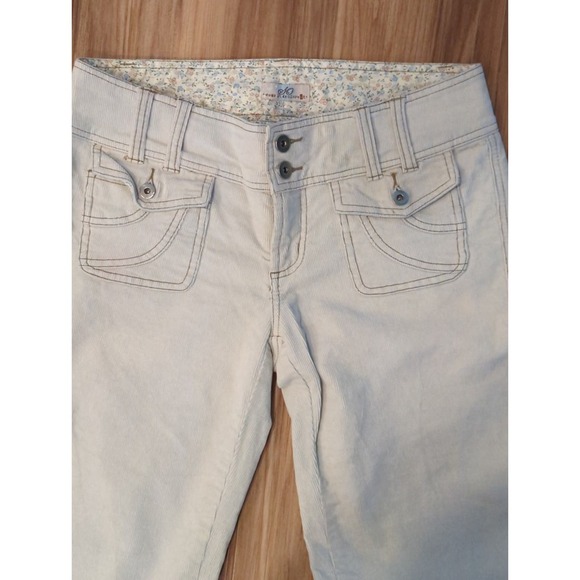 Wear It Declare It Cream Corduroy Vintage Straight Leg Pants 9 - Picture 3 of 6